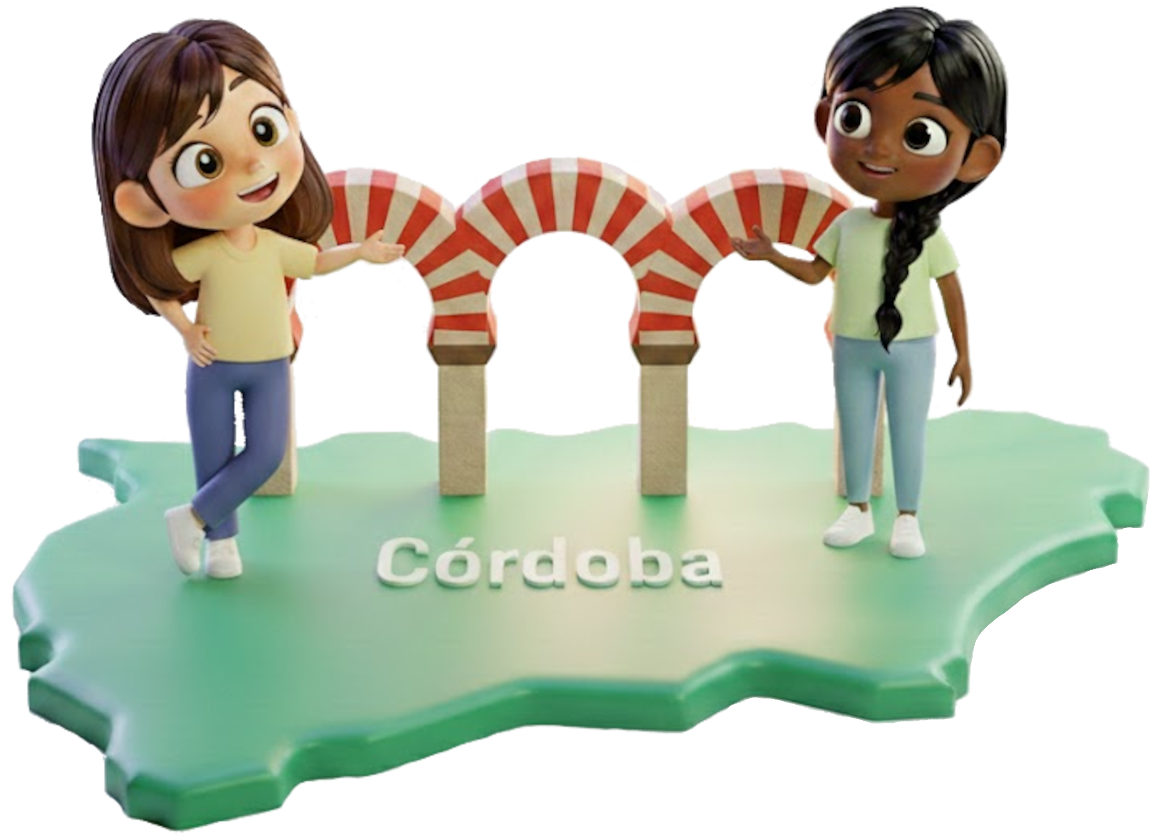Lucía y Amina en Córdoba